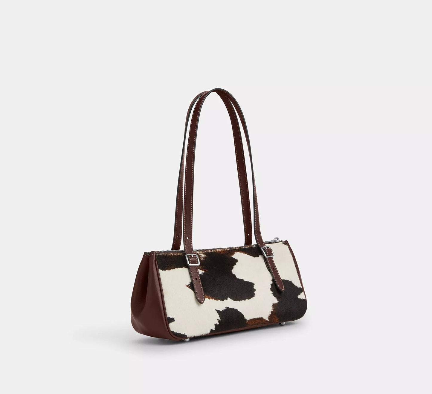 Asher Shoulder Bag With Cow Print Coach