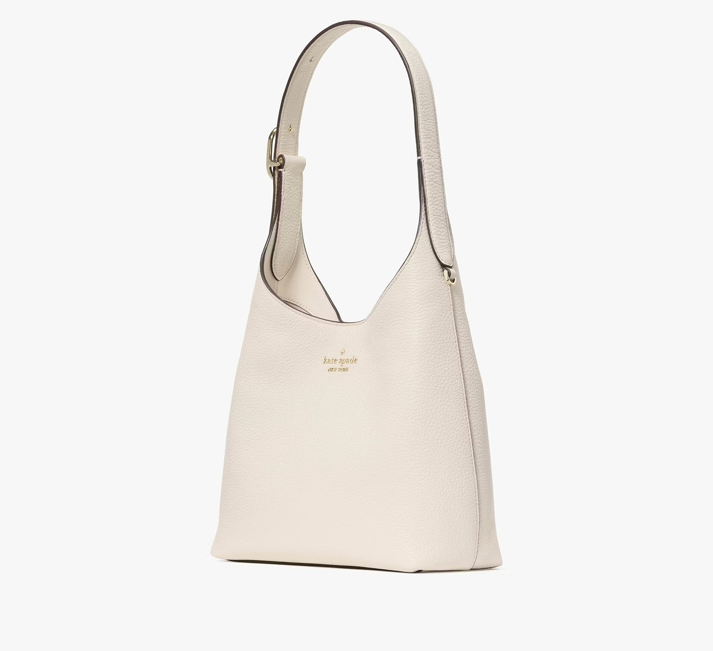 454 Suede Small Shoulder Bag Meringue Kate Spade
