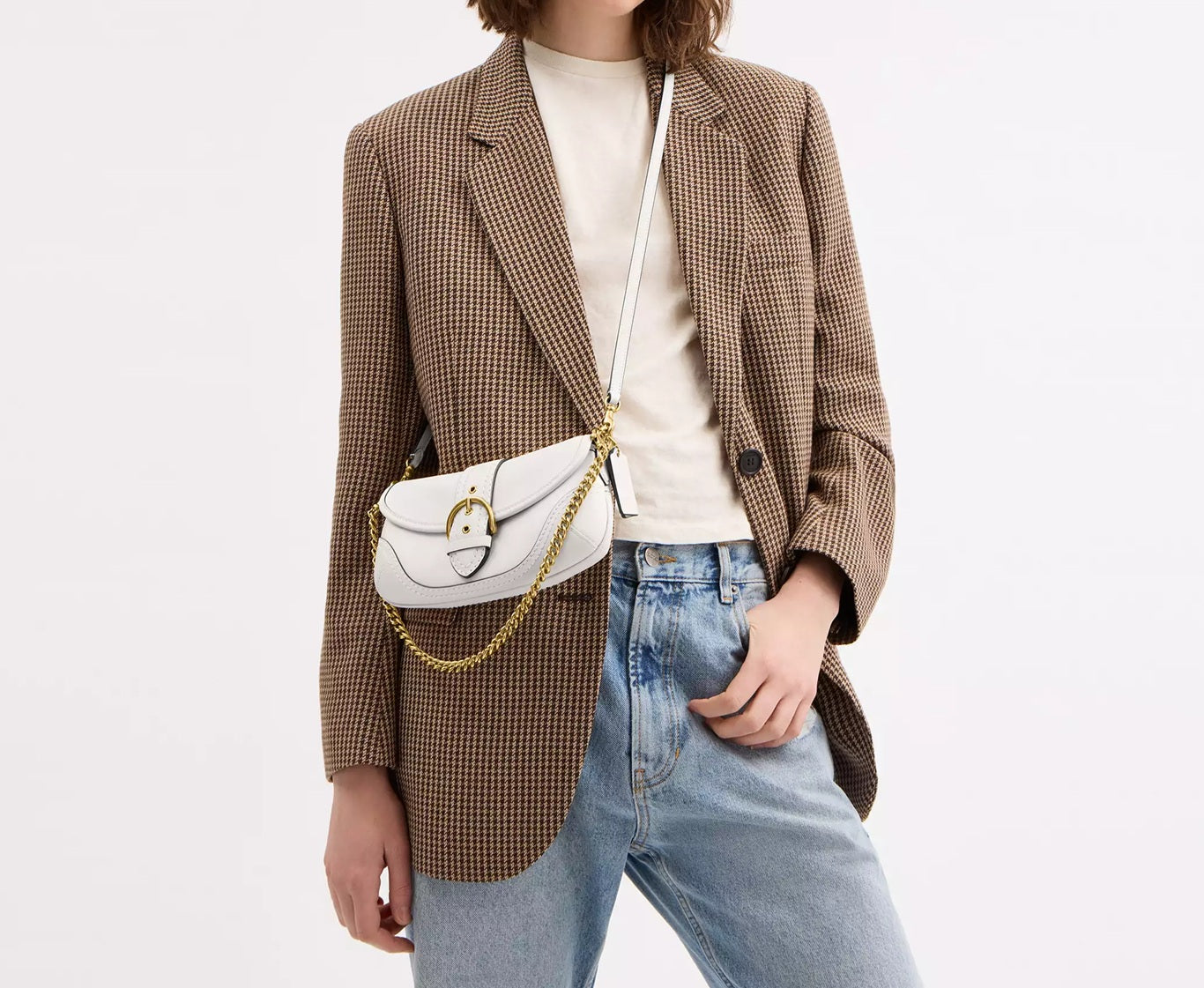 Soho Bag 25 Brass Chalk Coach