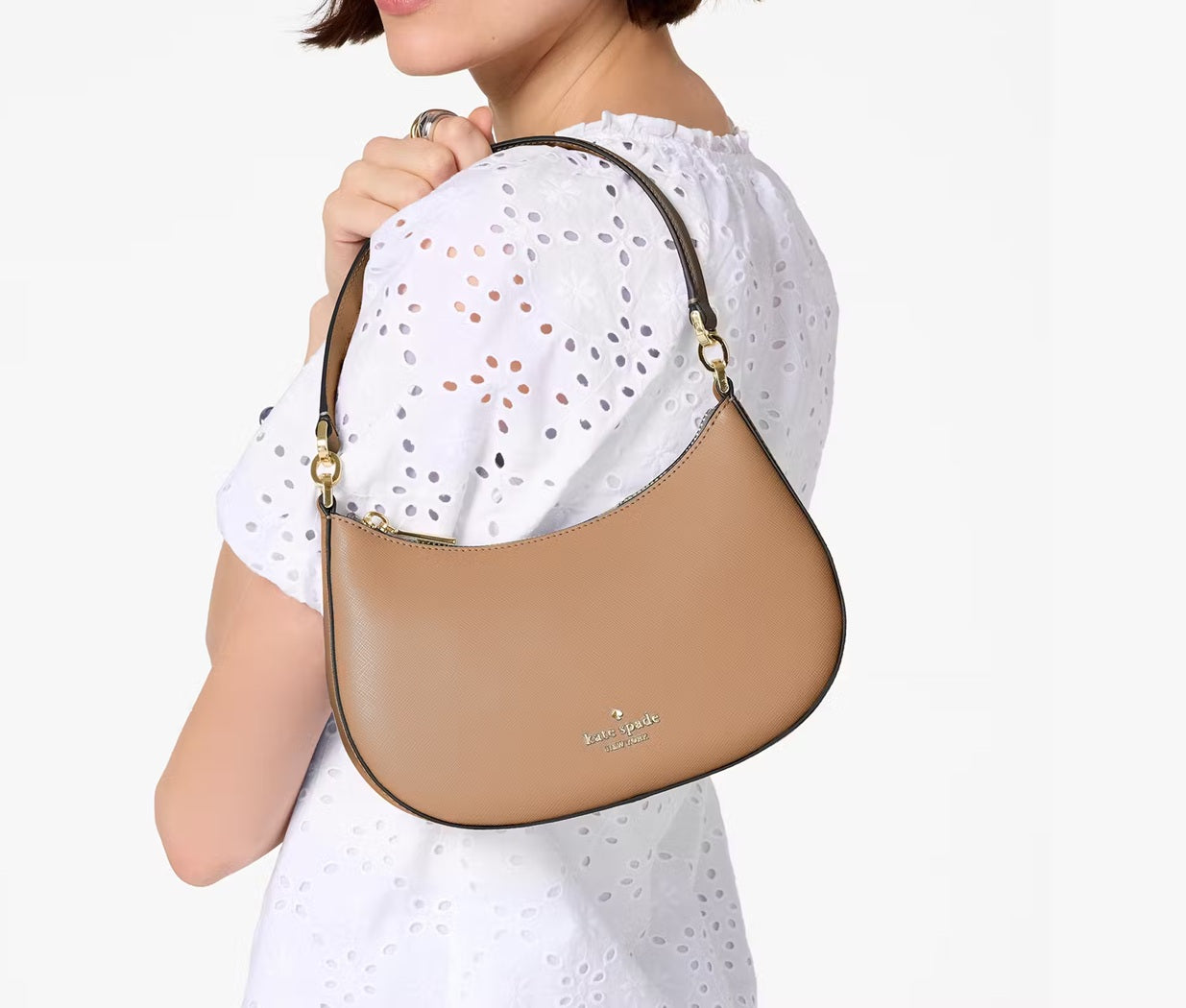 Paige Convertible Crossbody Bag Light Fawn Kate Spade