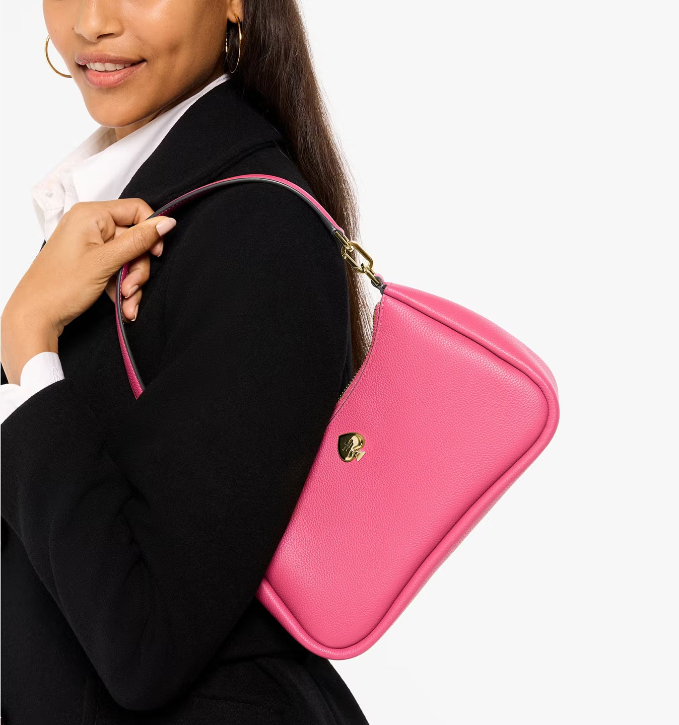 Kayla Small Convertible Shoulder Bag Rose Oil Kate Spade