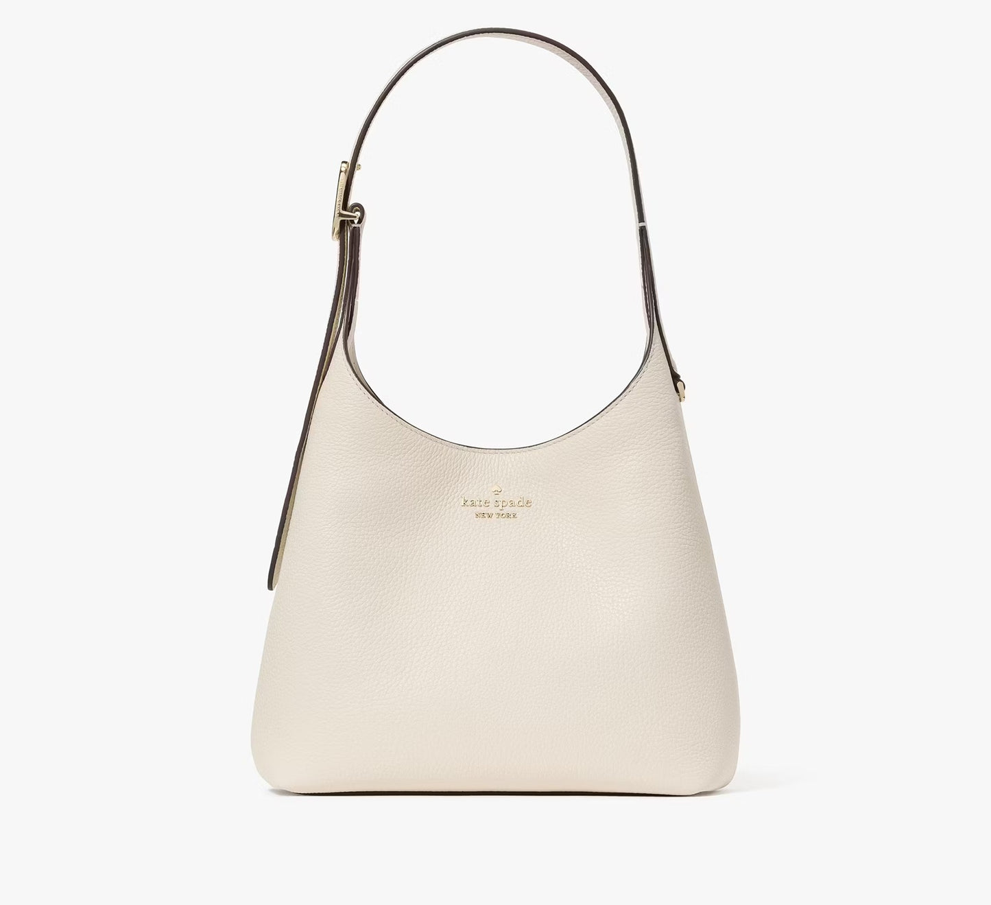 454 Suede Small Shoulder Bag Meringue Kate Spade