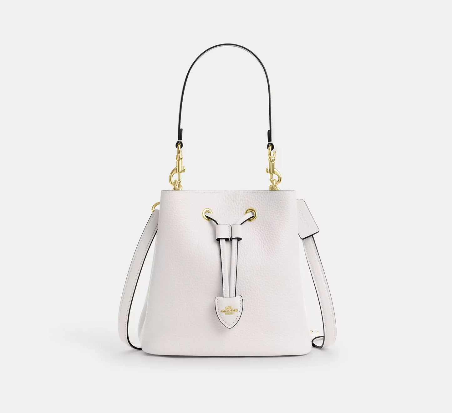 Rowan Bucket Bag Chalk Coach
