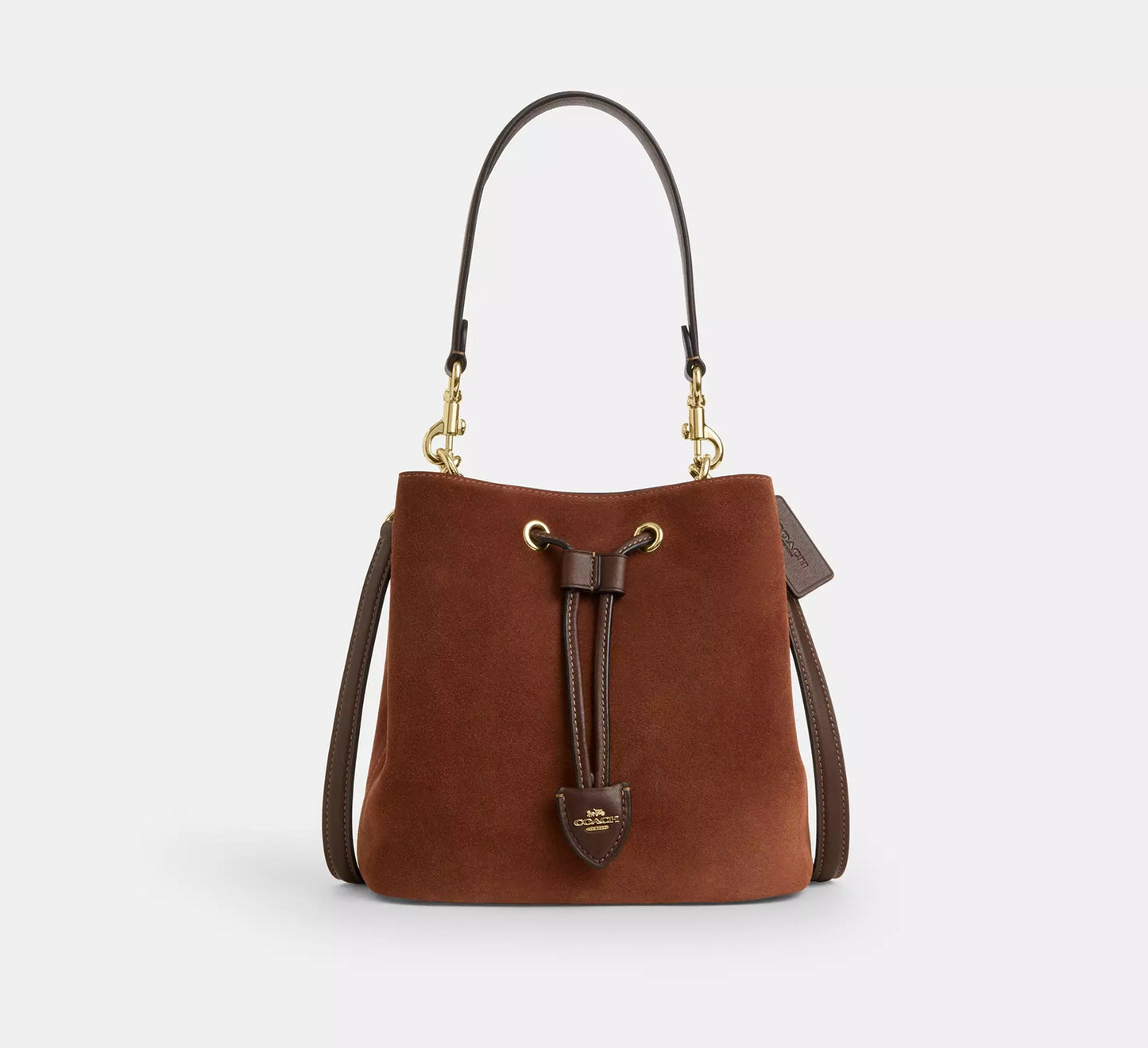 Rowan Bucket Bag Vintage Brown Coach