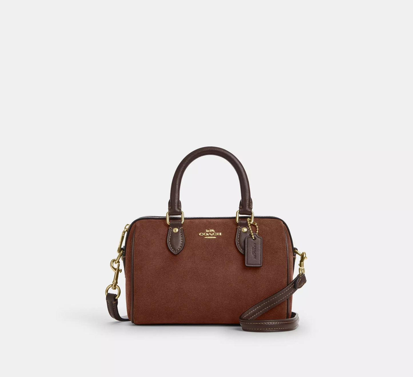 Mini Rowan Crossbody Bag Vintage Brown Coach