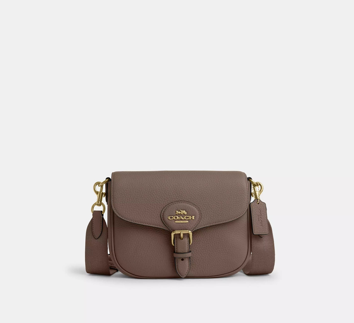 Amelia Saddle Bag Dark Stone Coach