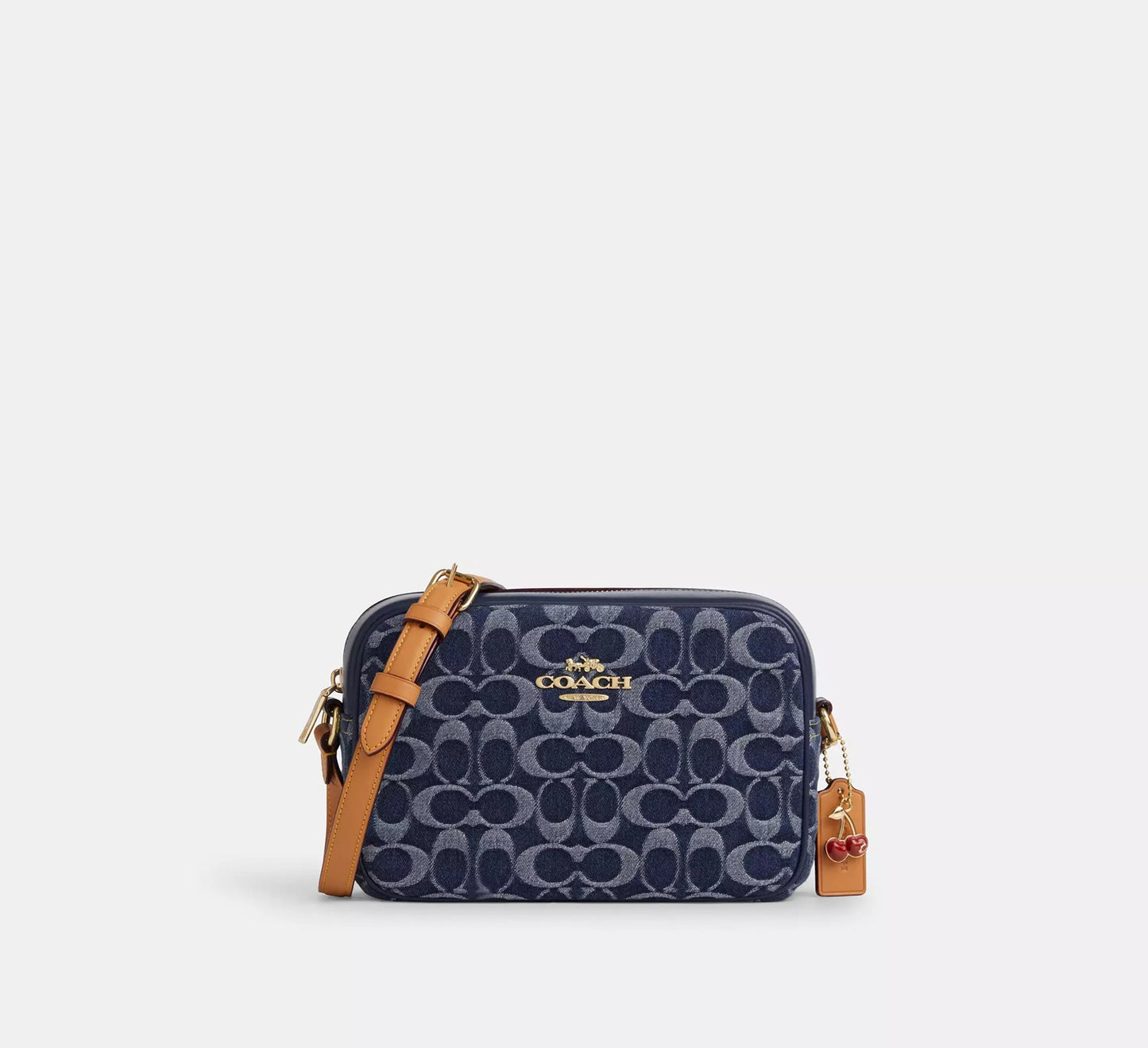 Jamie Camera Bag In Signature Denim Natural Coach