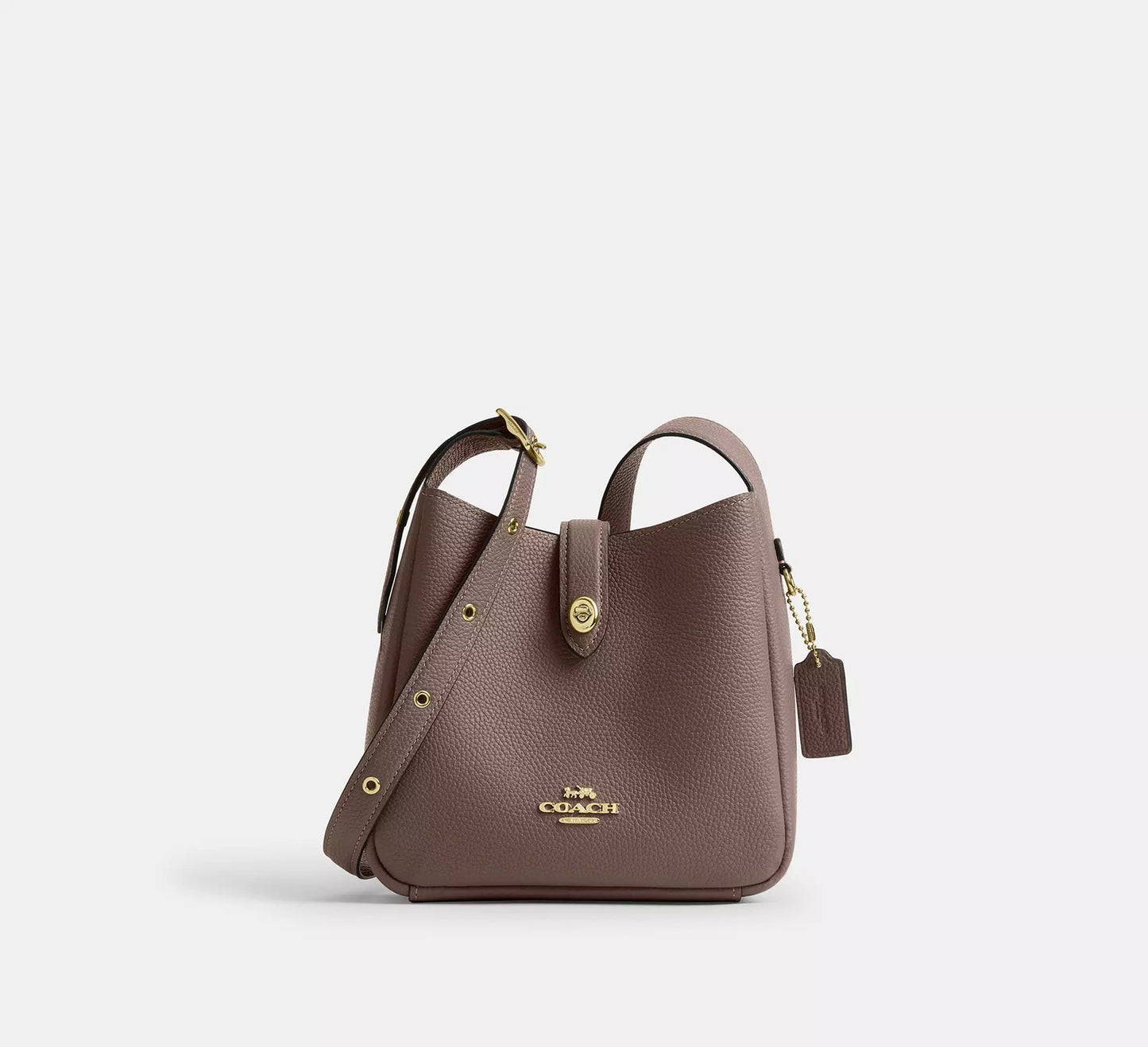Hadley Mini Crossbody Bag Dark Stone Coach