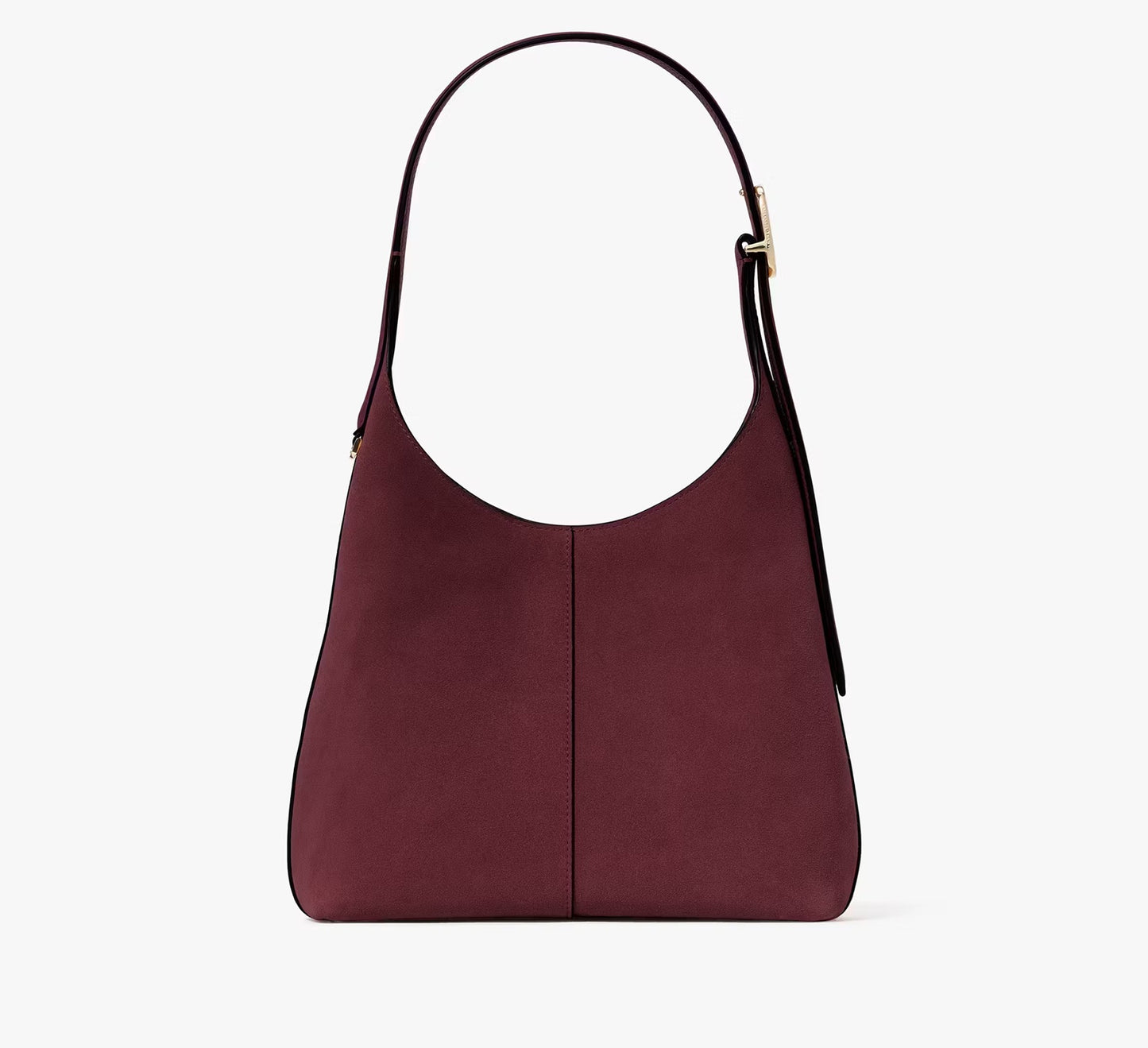 454 Suede Small Shoulder Bag Dark Merlot Kate Spade