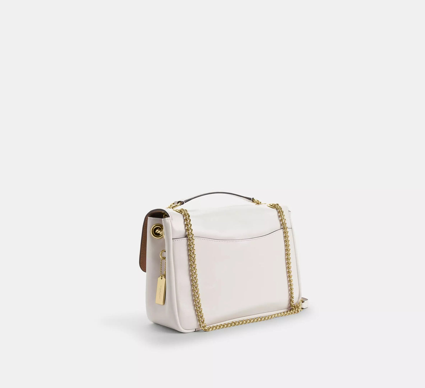 Elodie Crossbody Bag Gold Chalk Coach