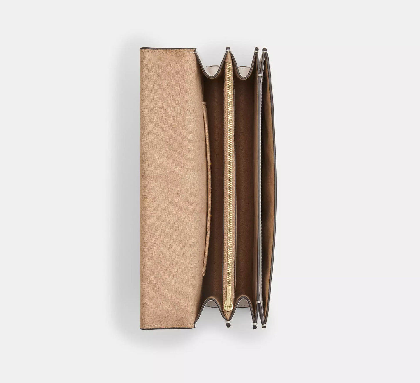 Klare Envelope Crossbody Bag Chalk Coach