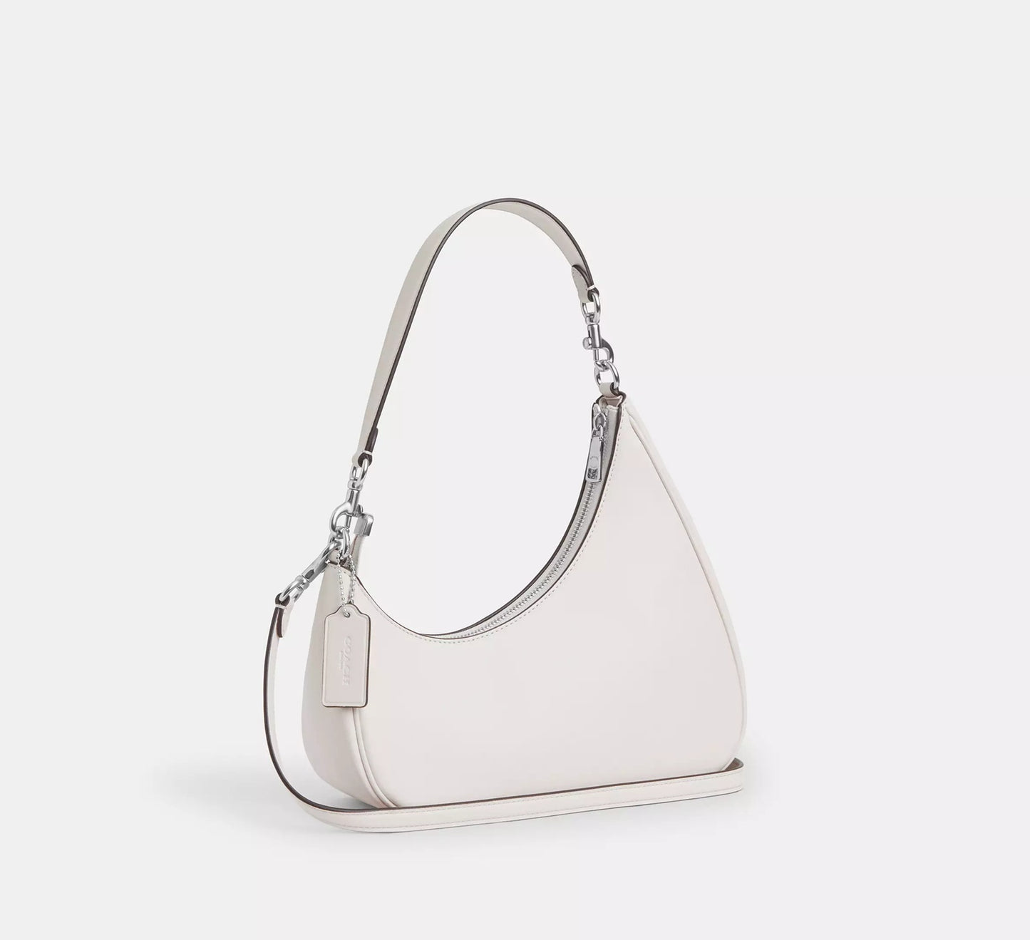 Twisted Teri Shoulder Bag Chalk Coach