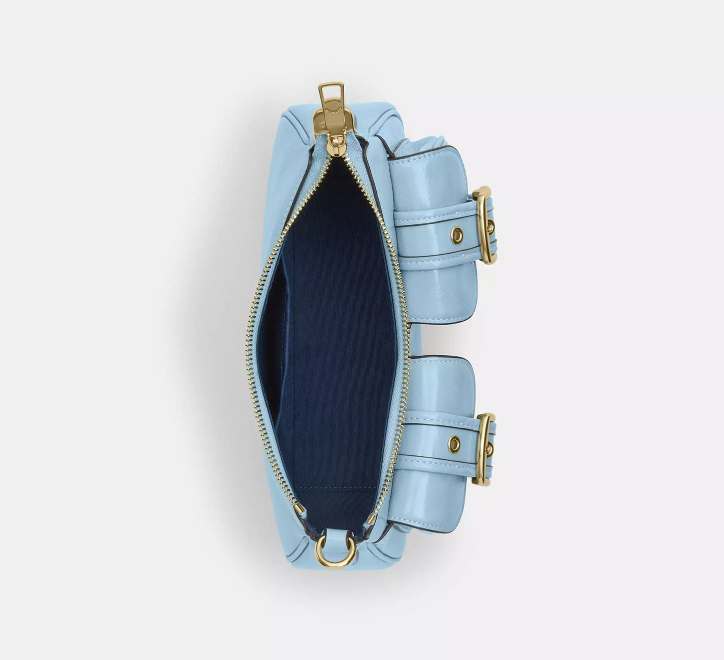 Ashton Bag Glazed Powder Blue Coach