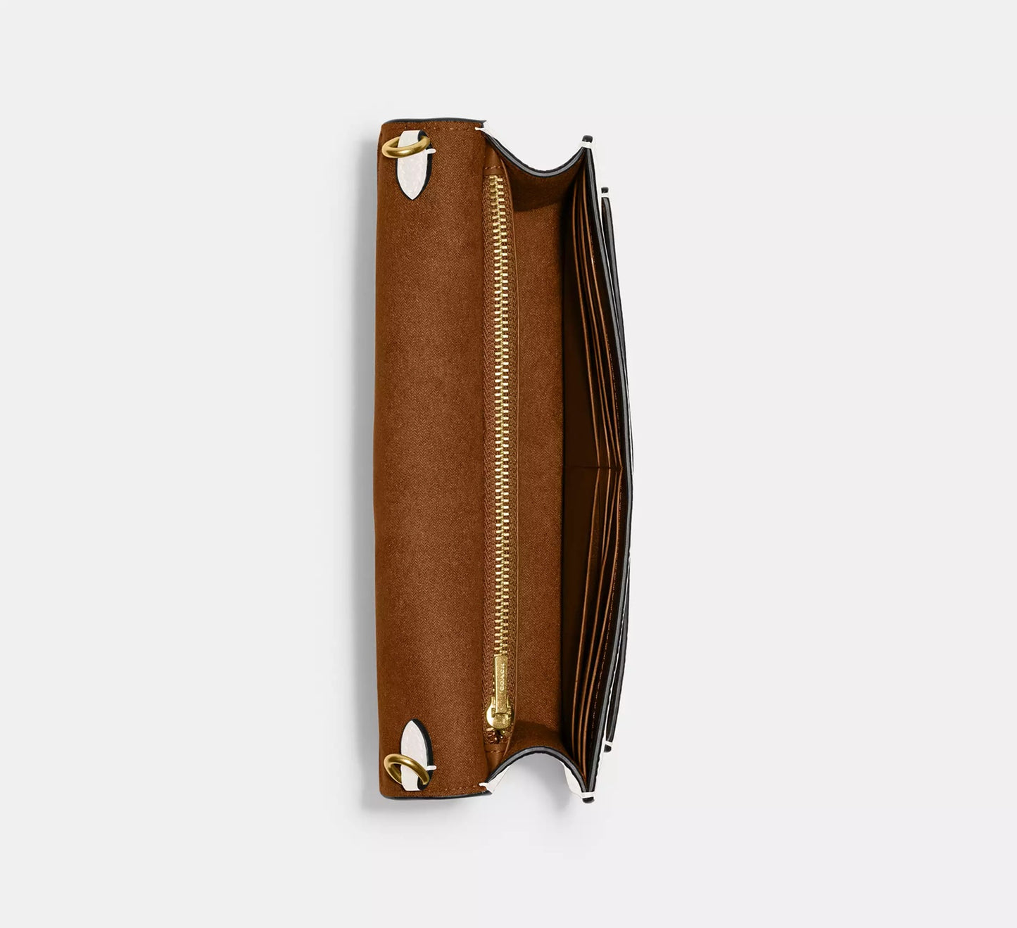 Tabby Chain Clutch Chalk Coach
