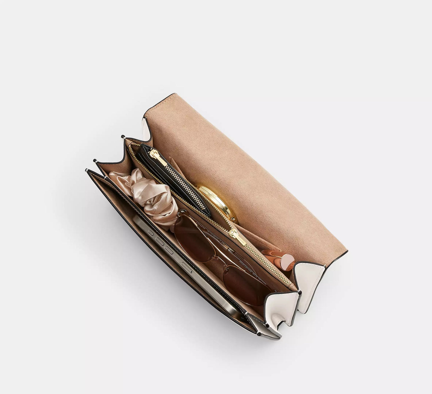 Klare Envelope Crossbody Bag Chalk Coach
