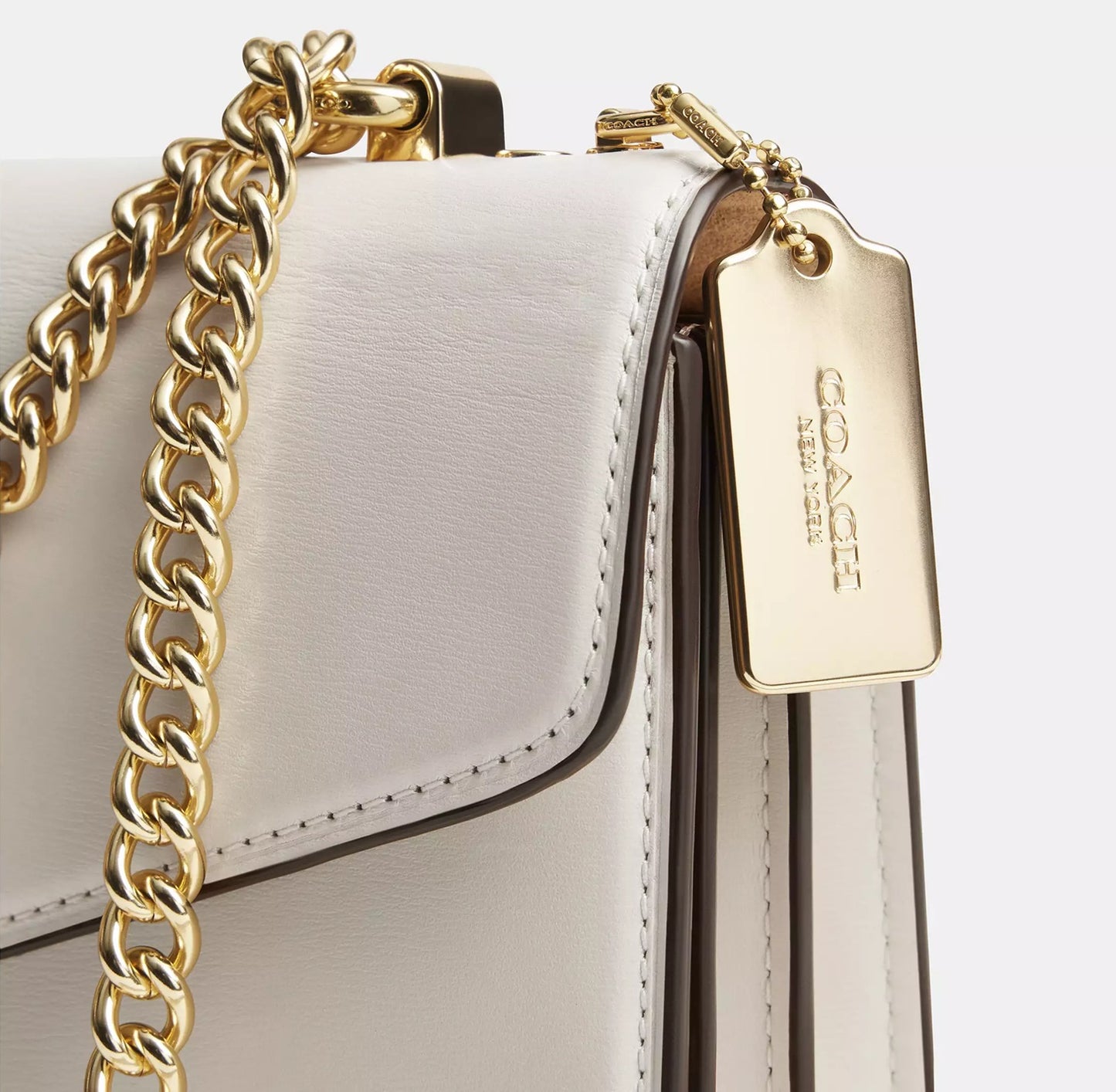 Klare Envelope Crossbody Bag Chalk Coach