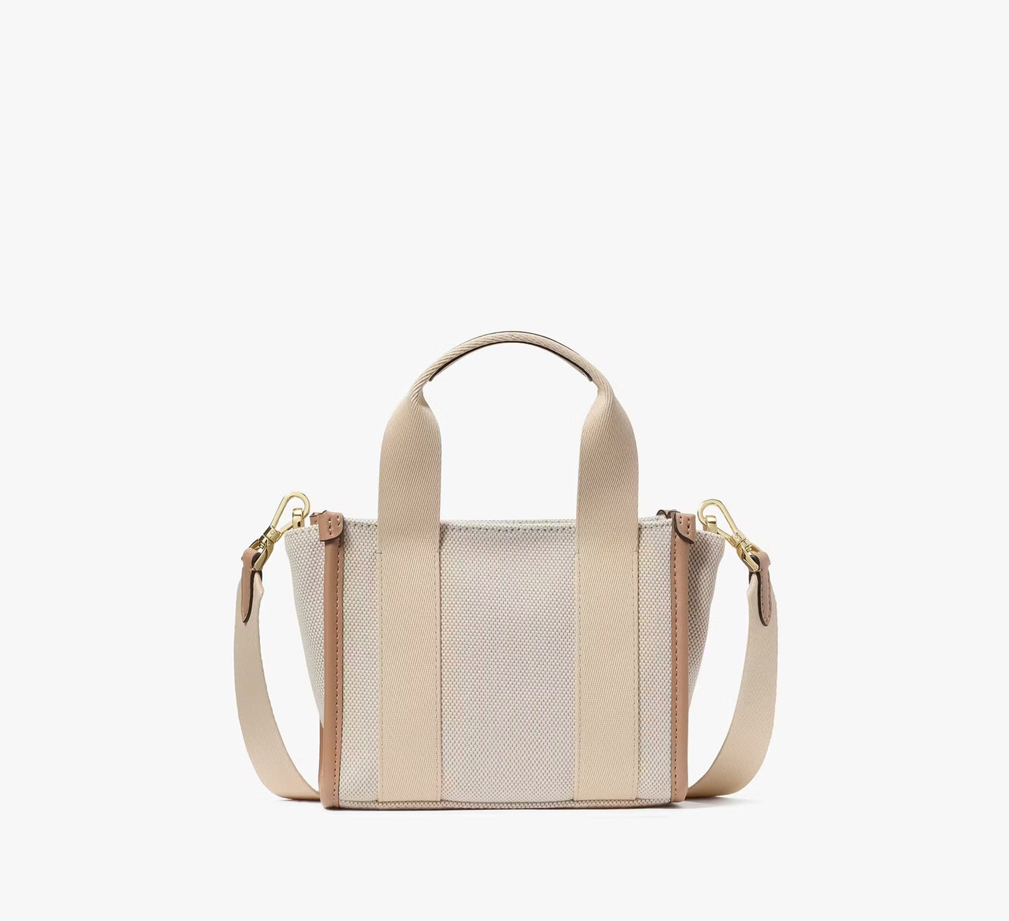 Kip Canvas Mini Tote Bag Light Fawn Multi Kate Spade