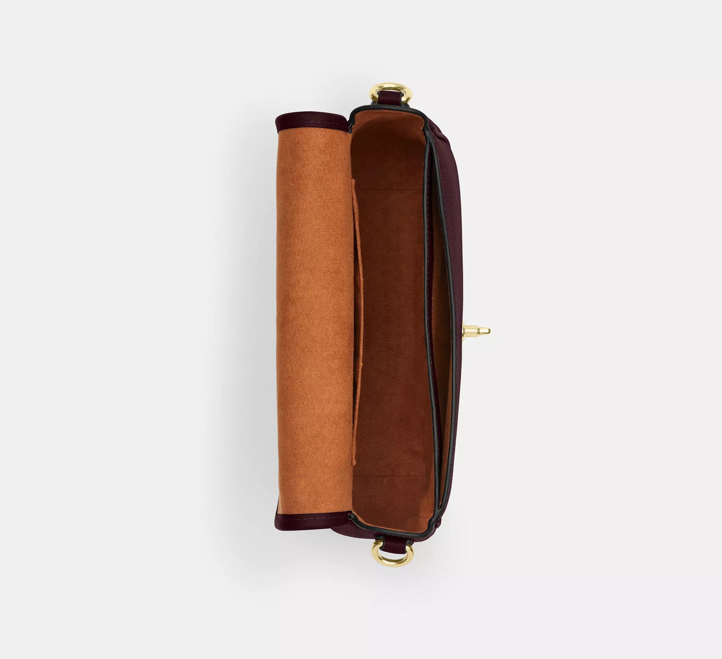 Hadley Shoulder Bag Merlot Coach