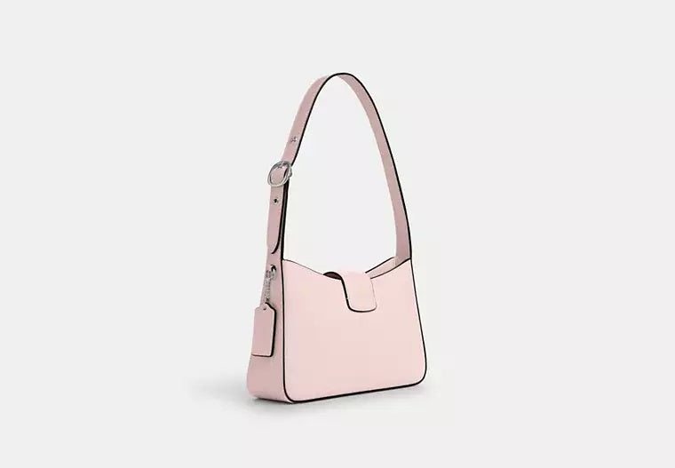 Eliza Shoulder Bag With Zipper Closure Blush Coach