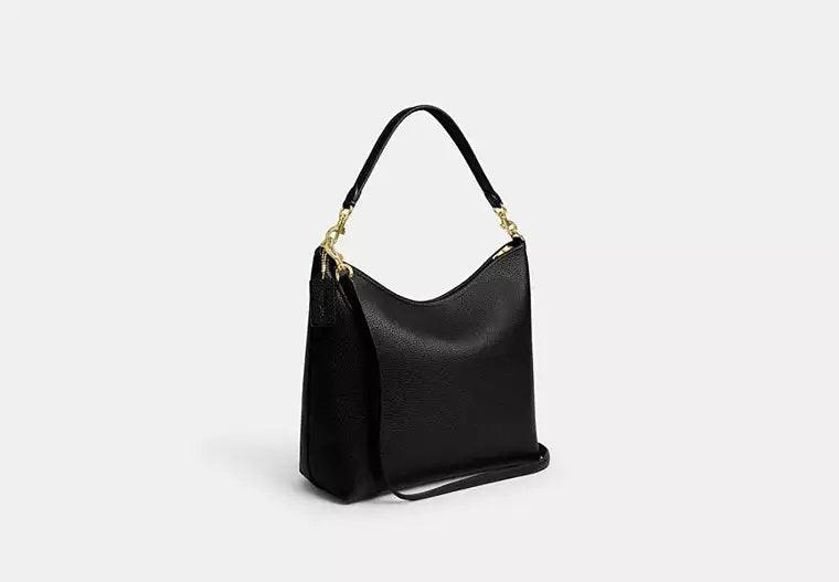 Laurel Large Shoulder Bag Black Coach