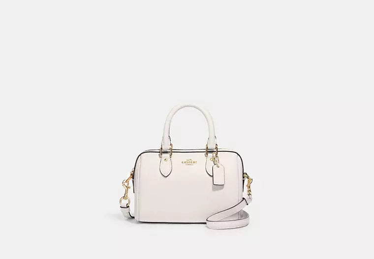 Mini Rowan Crossbody Bag Chalk Coach