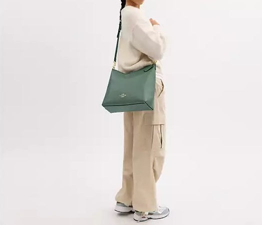Laurel Large Shoulder Bag Sage Coach