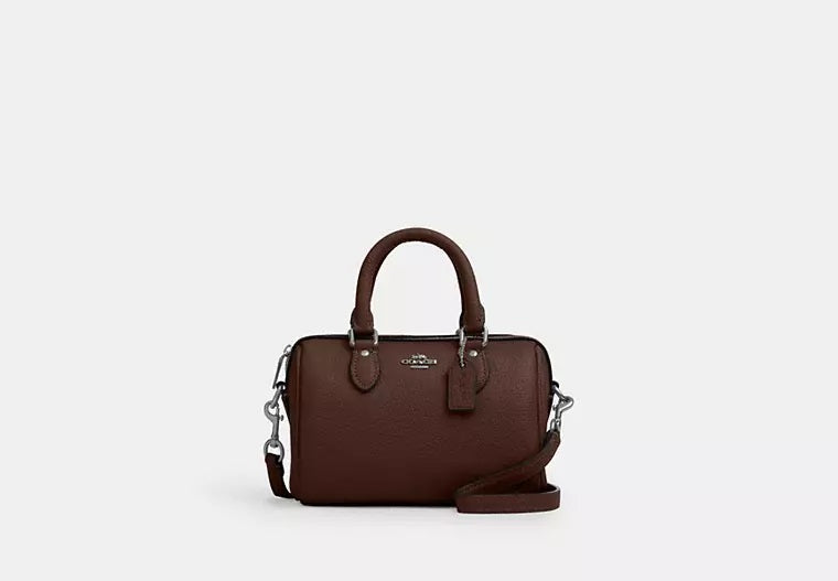 Mini Rowan Crossbody Bag Maple Coach