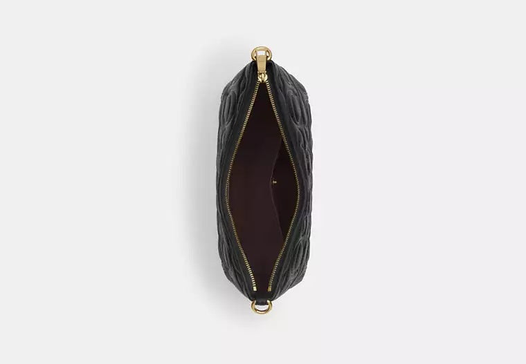 Laurel Shoulder Bag In Signature Leather Bag Black Coach