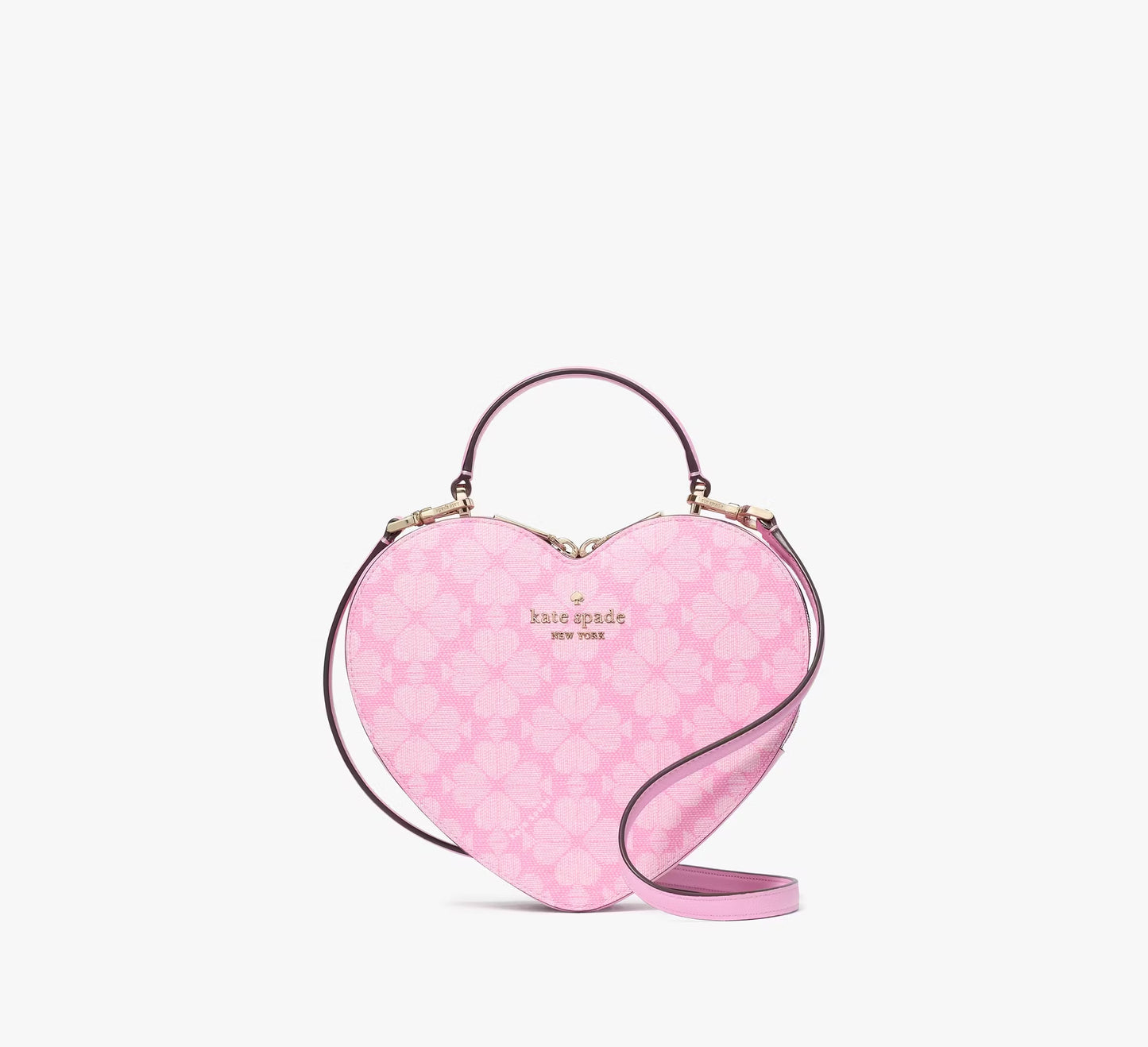Love Shack Spade Flower Heart Crossbody Bag Parisian Rose Kate Spade