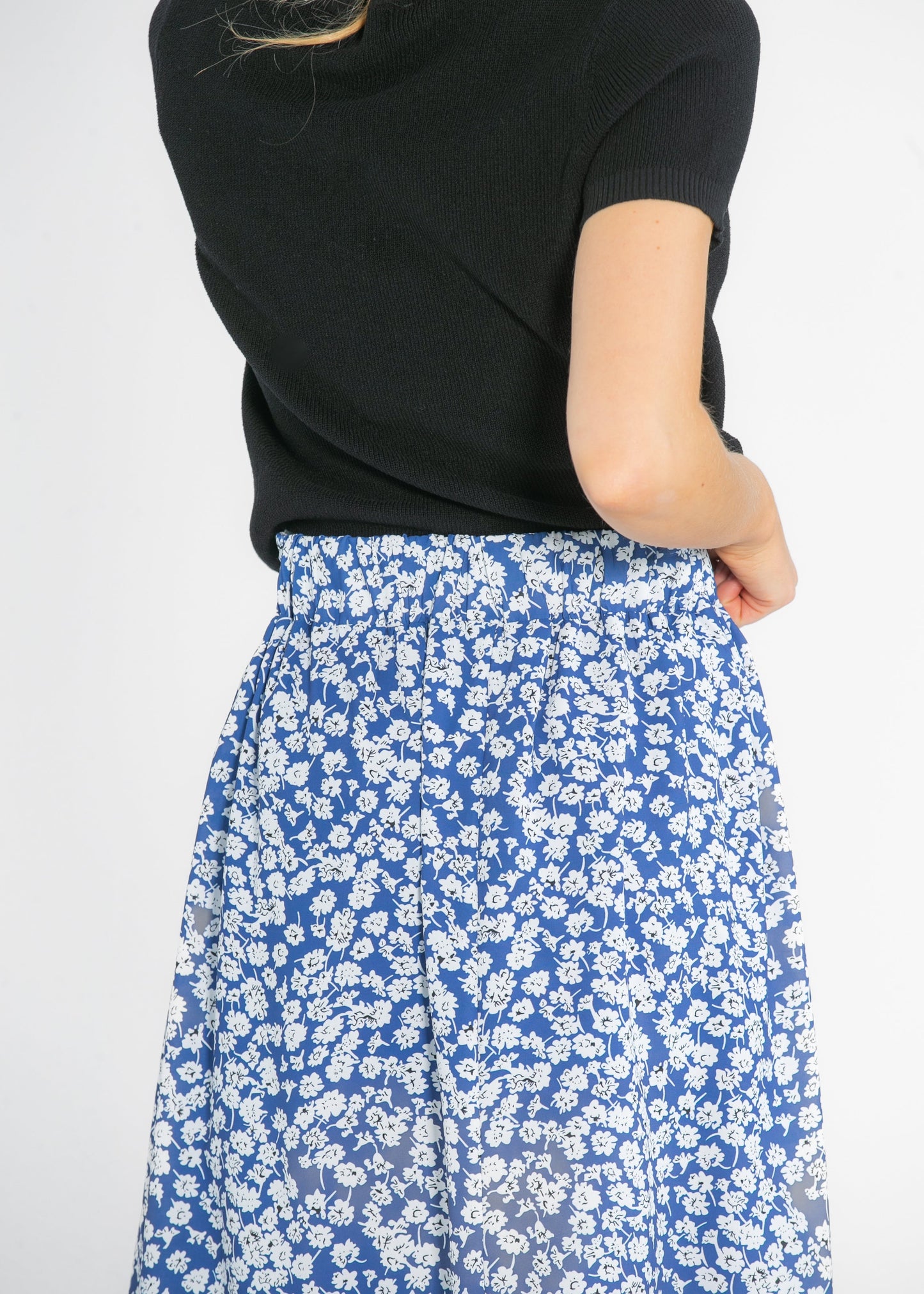 Braylyn Floral Midi Skirt