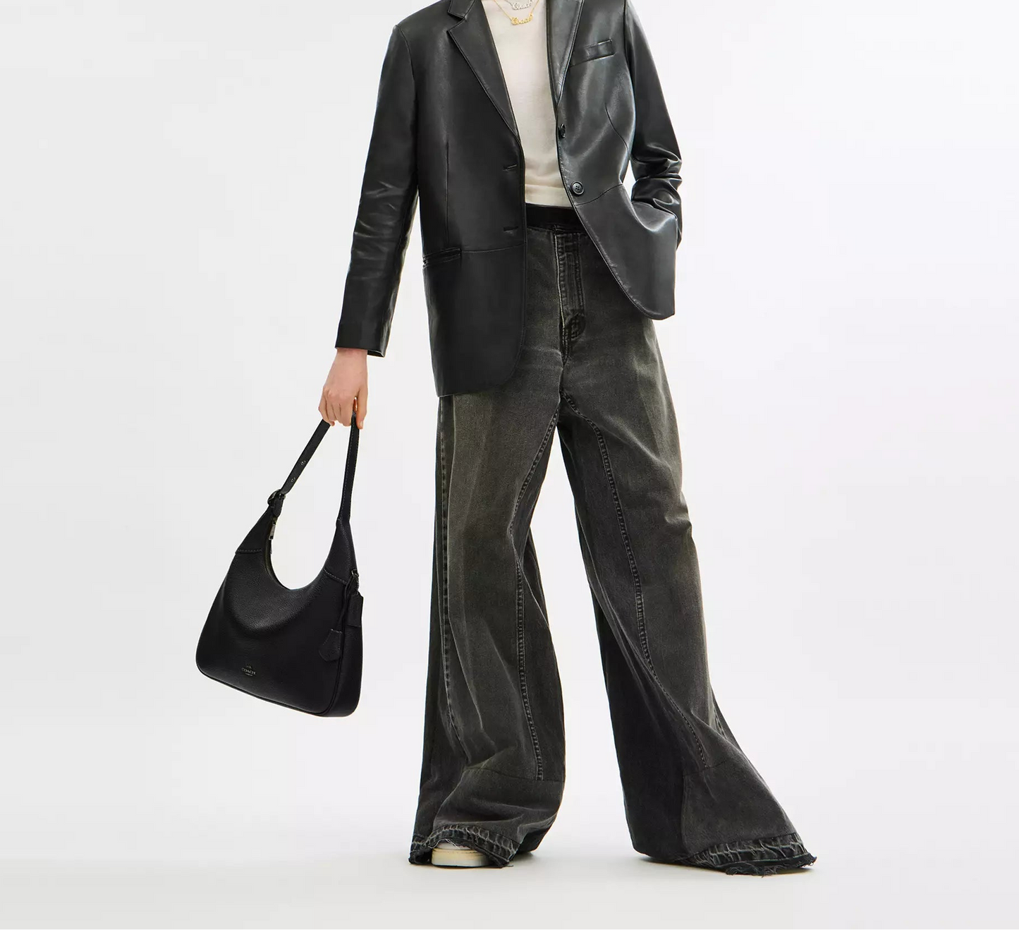 Ella Shoulder Bag Gunmetal Coach