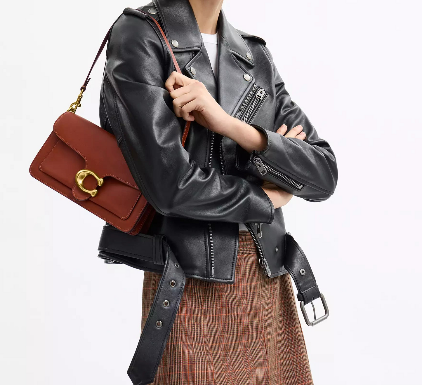 Tabby Shoulder Bag 26 Pecan Coach