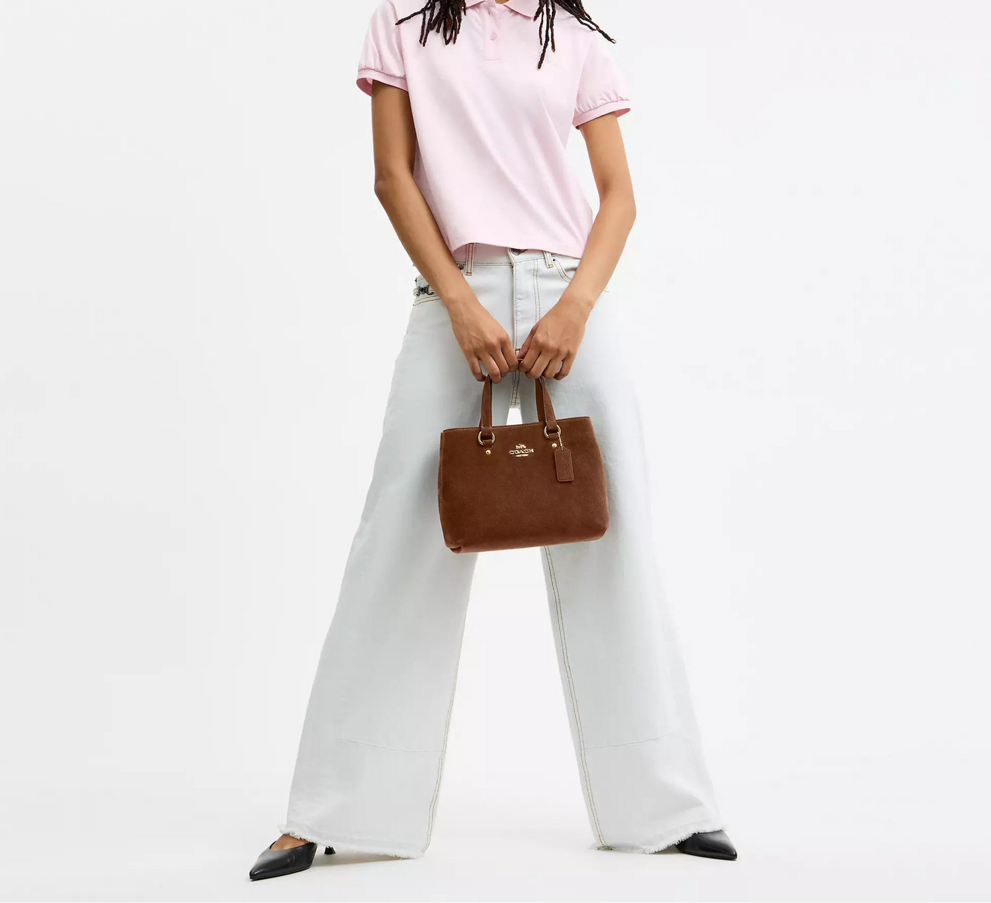 Station Carryall Bag Suede Coach