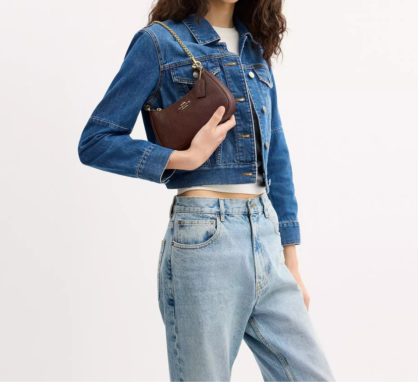 Teri Mini Crossbody Bag Maple Coach
