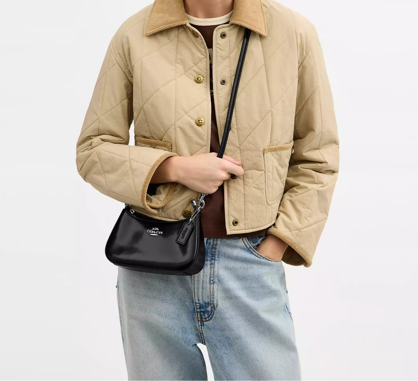 Teri Mini Crossbody Bag Black Coach