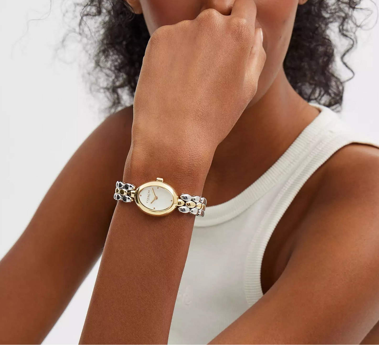 Sammy Watch Two Tone 22 Mm Coach