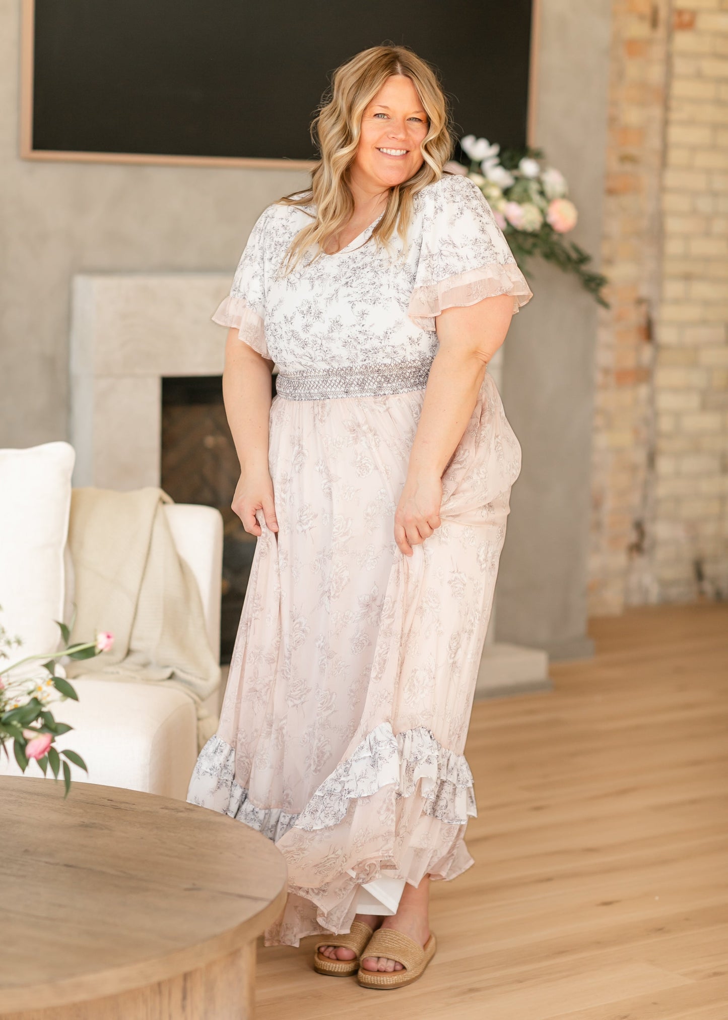 Estelle Floral Maxi Dress