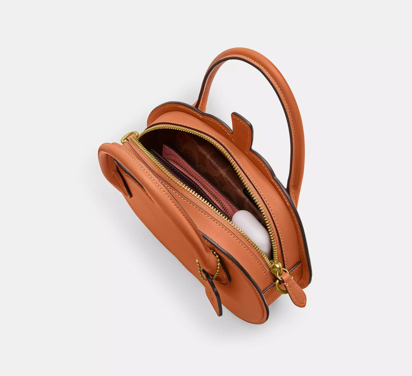 Pumpkin Bag Multi Orange Coach