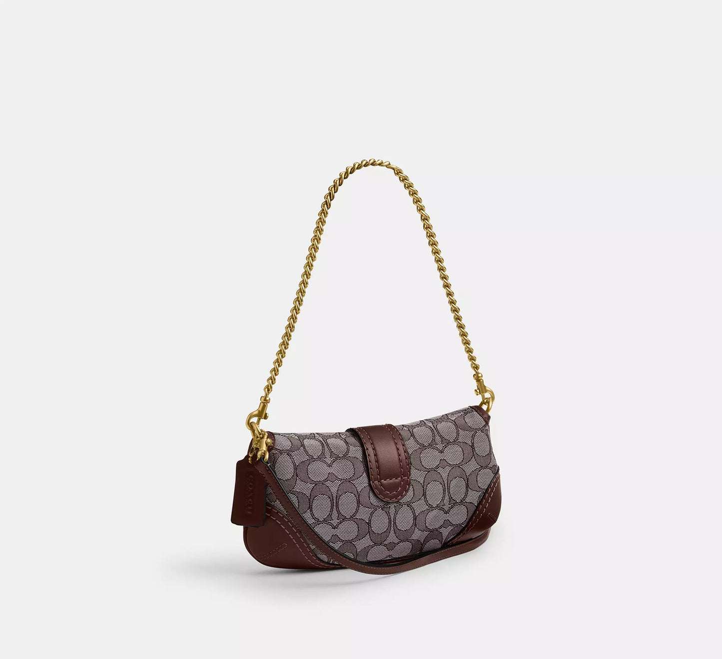 Soho Bag 25 In Signature Jacquard Oak Maple Coach