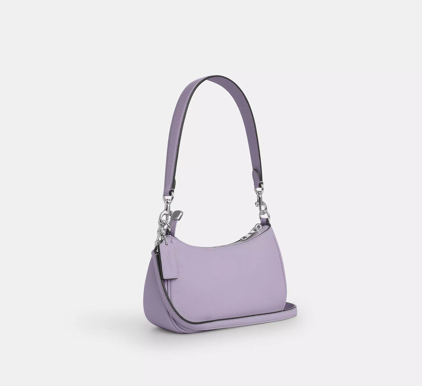 Teri Mini Crossbody Bag With Floral Applique Lilac Coach