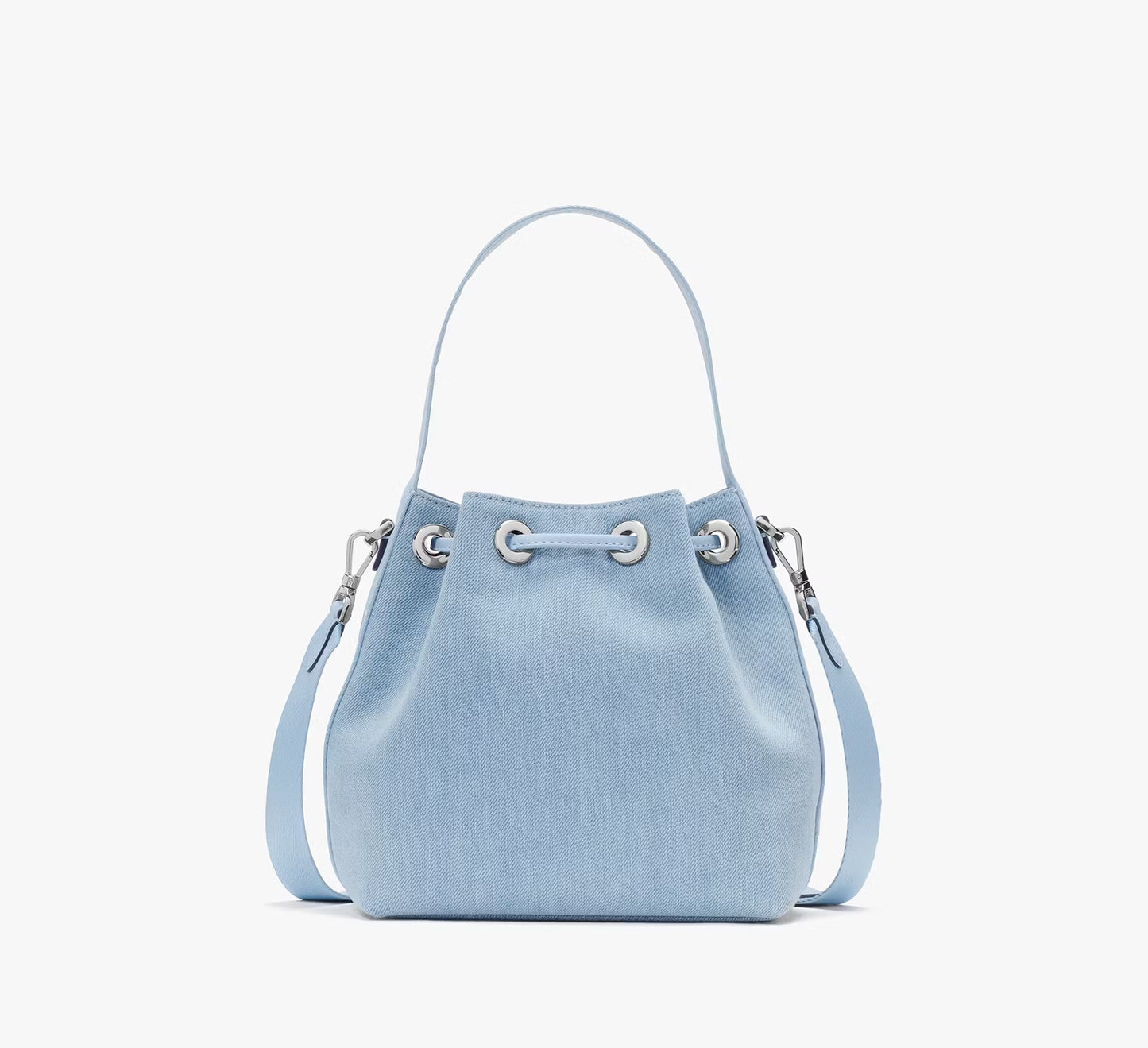 Kip Denim Bucket Bag Blue Multicolor Kate Spade