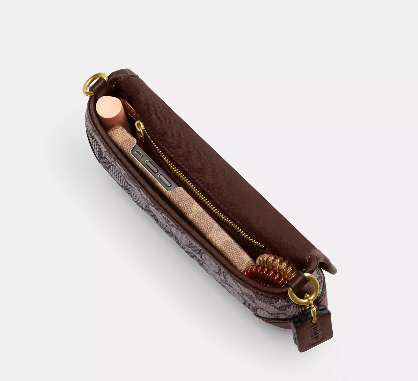 Soho Bag 25 In Signature Jacquard Oak Maple Coach