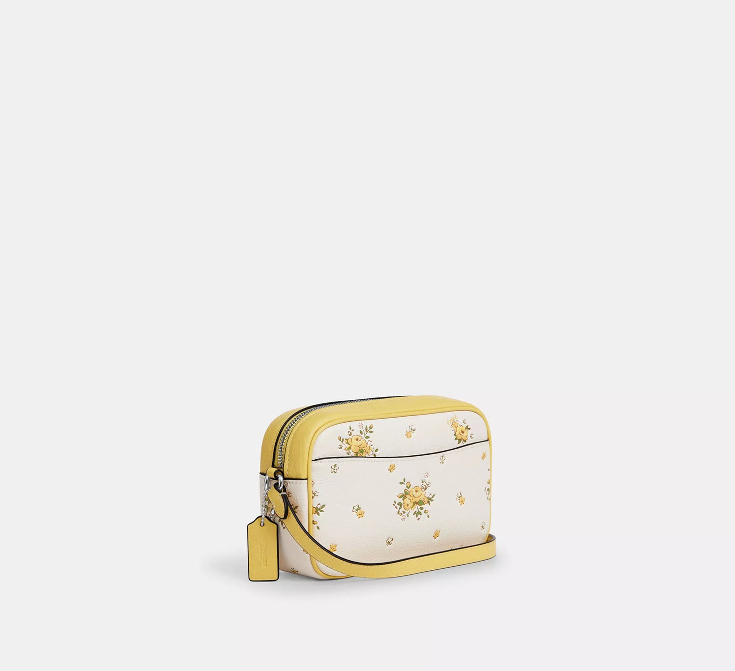 Mini Jamie Camera Bag With Floral Print Chalk Multi Coach