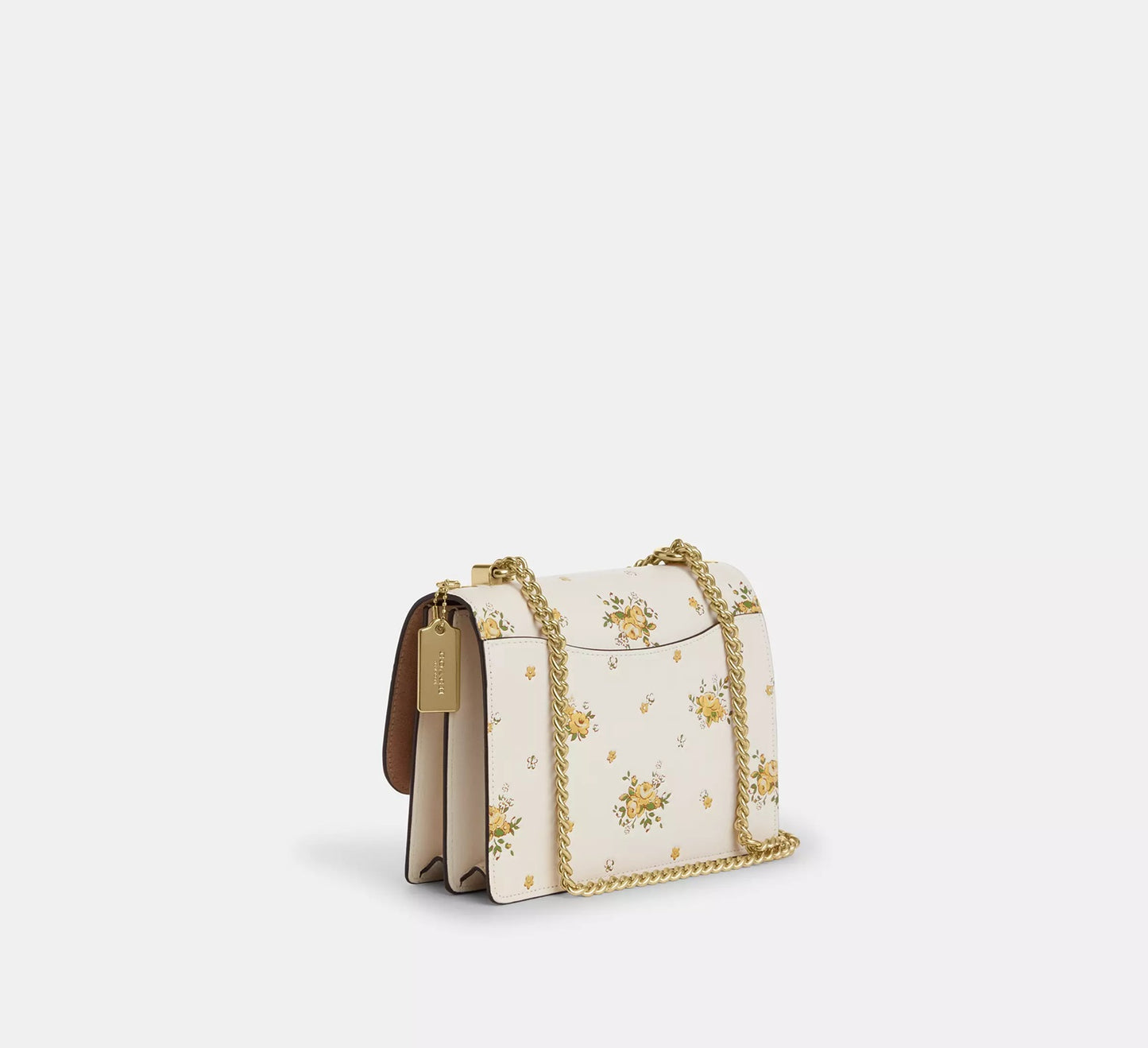 Klare Crossbody Bag With Spring Blossom Print Chalk Multi Coach