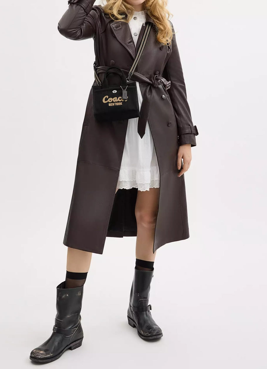Cargo Tote Bag 20 Black Coach