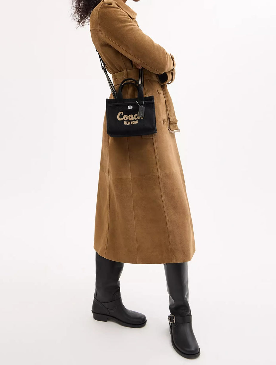 Cargo Tote Bag 20 Black Coach