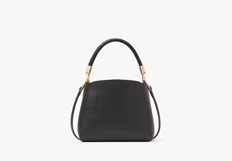 Phoebe Small Top Handle Satchel Black Kate Spade