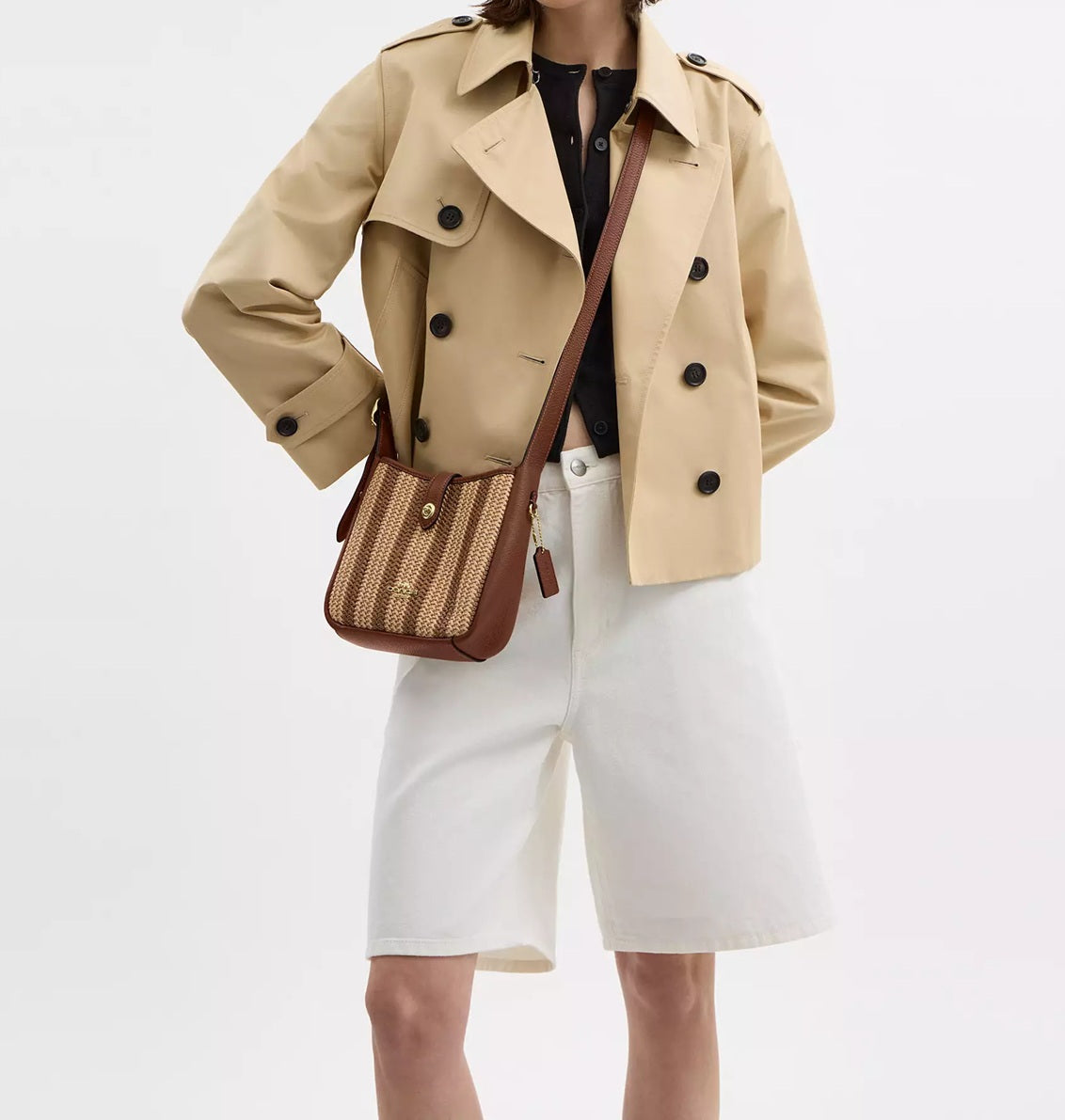 Hadley Mini Crossbody Bag Redwood Multi Coach