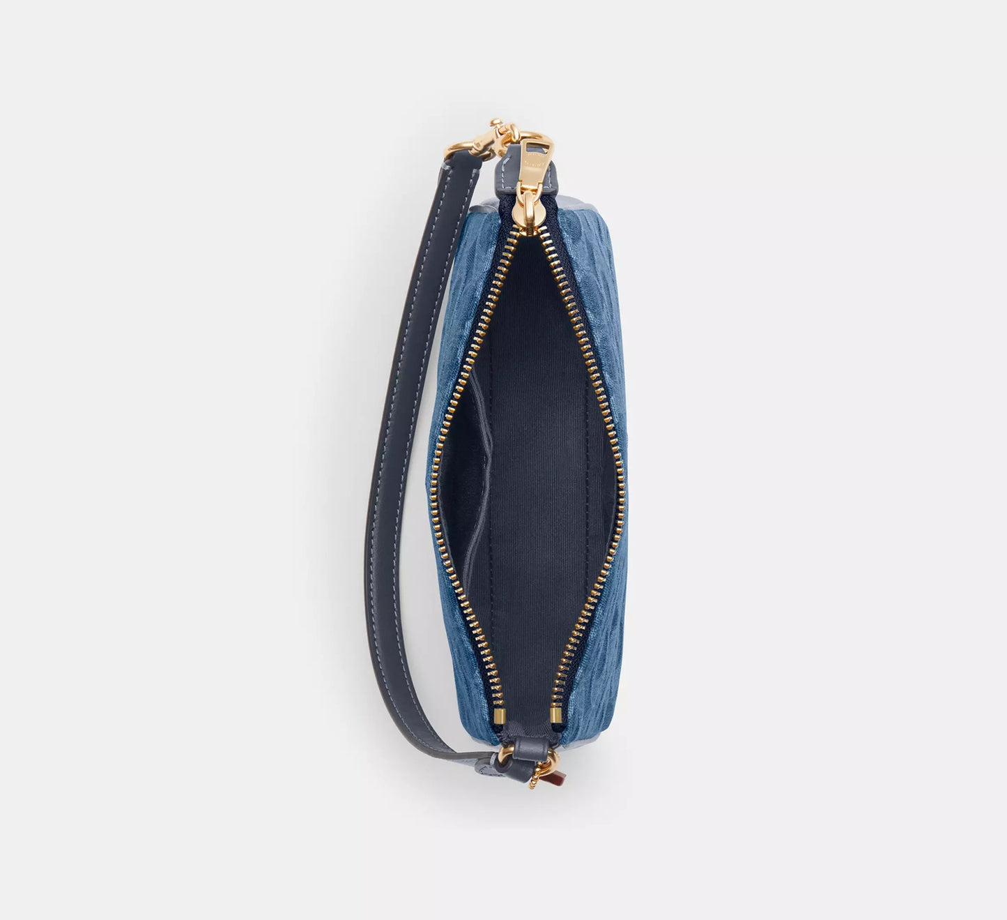 Nolita 19 In Signature Denim Indigo Coach