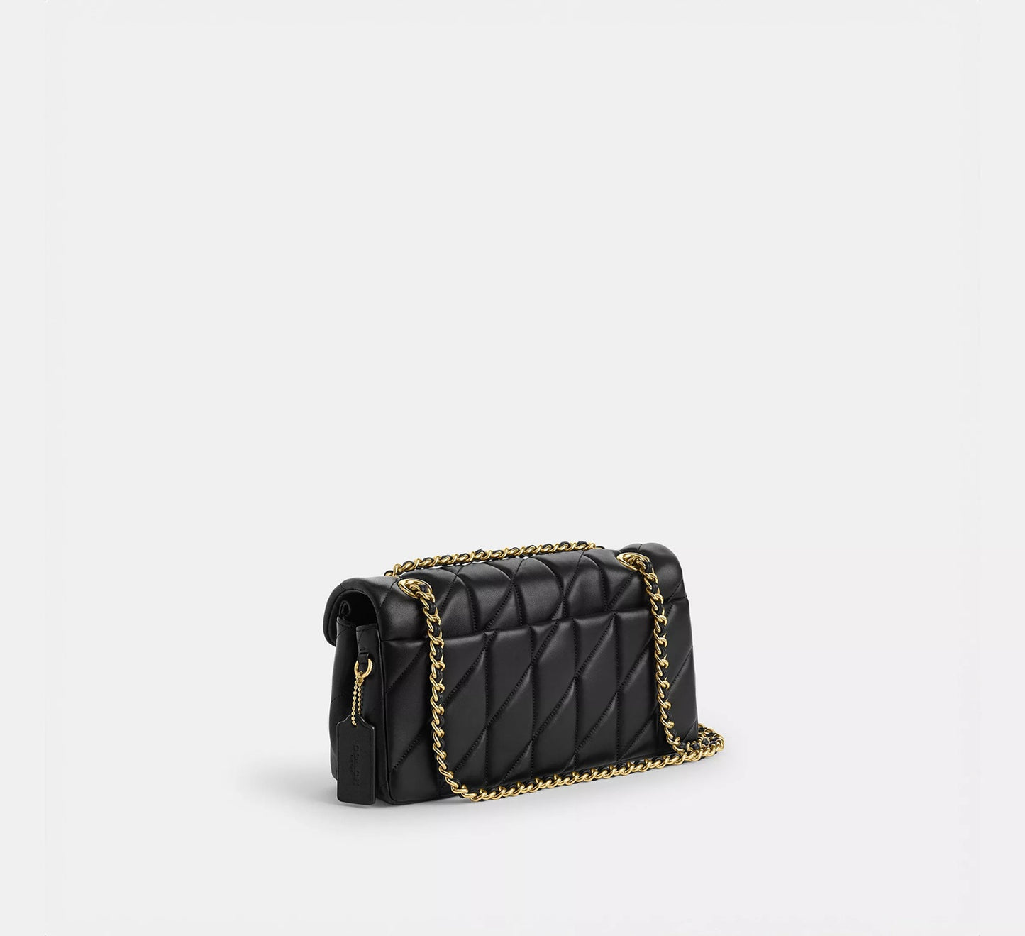 Tabby Shoulder Bag 26 With Pillow Quilting Black Coach